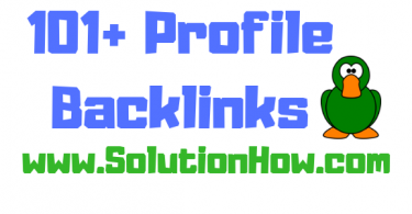 101+ Profile Backlinks