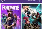 Twitch.tv , front page , video sharing gaming website