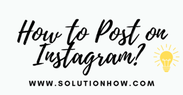 How to Post on Instagram-