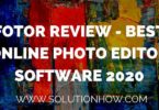 Fotor review - best online photo editor software 2020