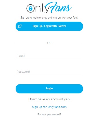 How to register in OnlyFans