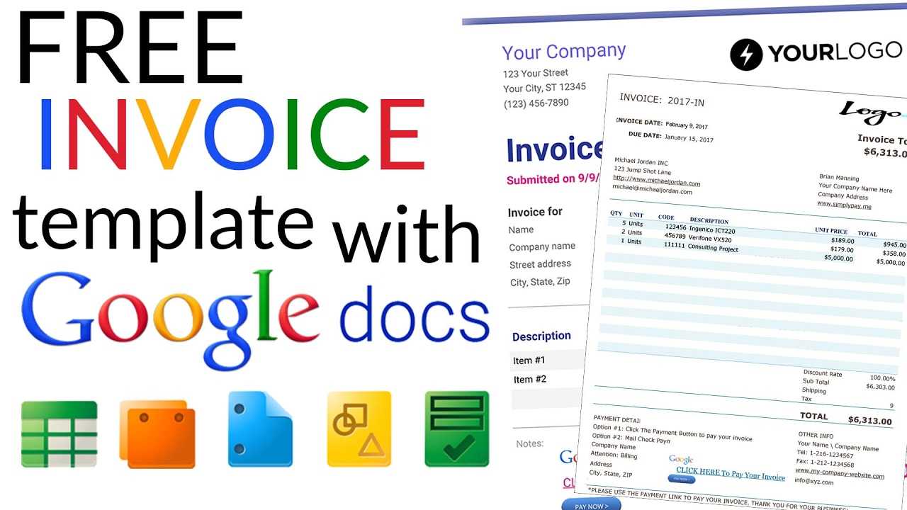 How to Generate Invoice Form in Google Docs