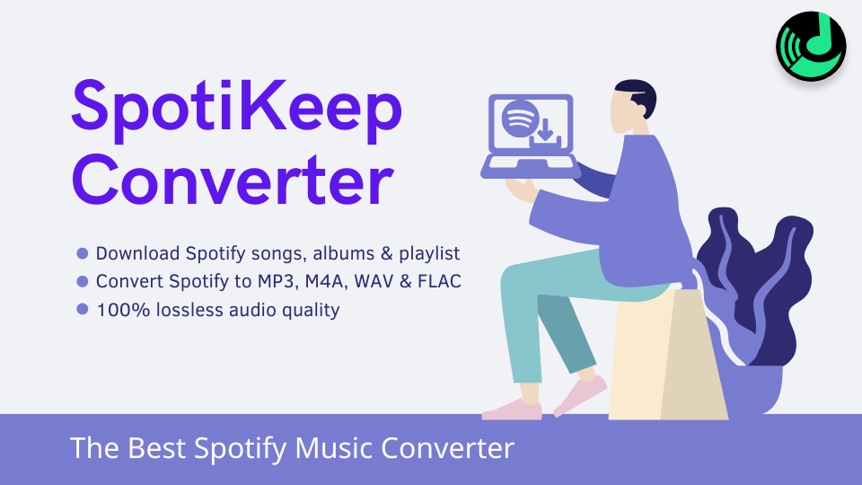 spotiKeep converter banner features