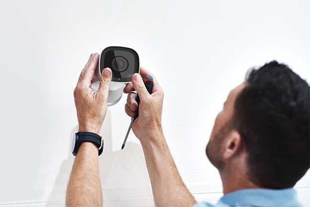 installing security cameras