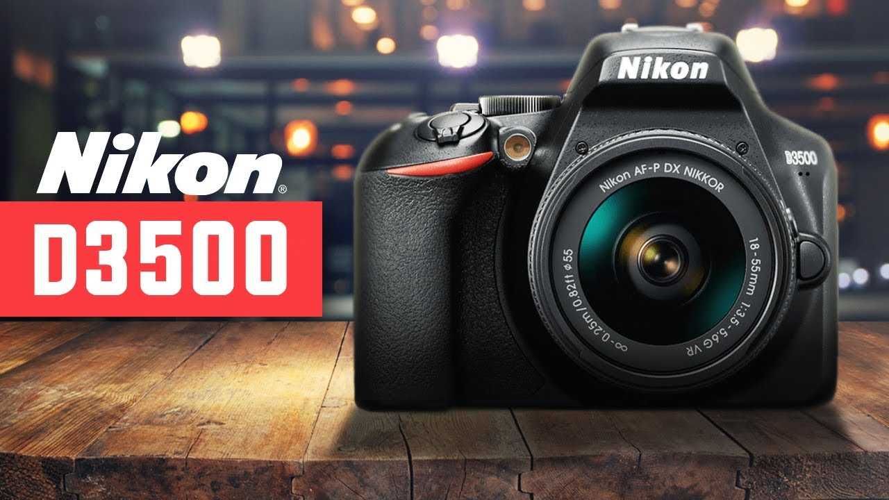 Nikon D3500 with AF-P DX Nikkor 18-55mm