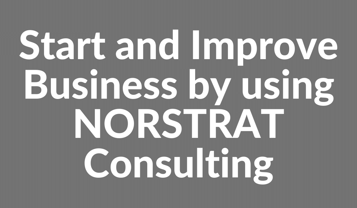 Start and Improve Business by using NORSTRAT Consulting