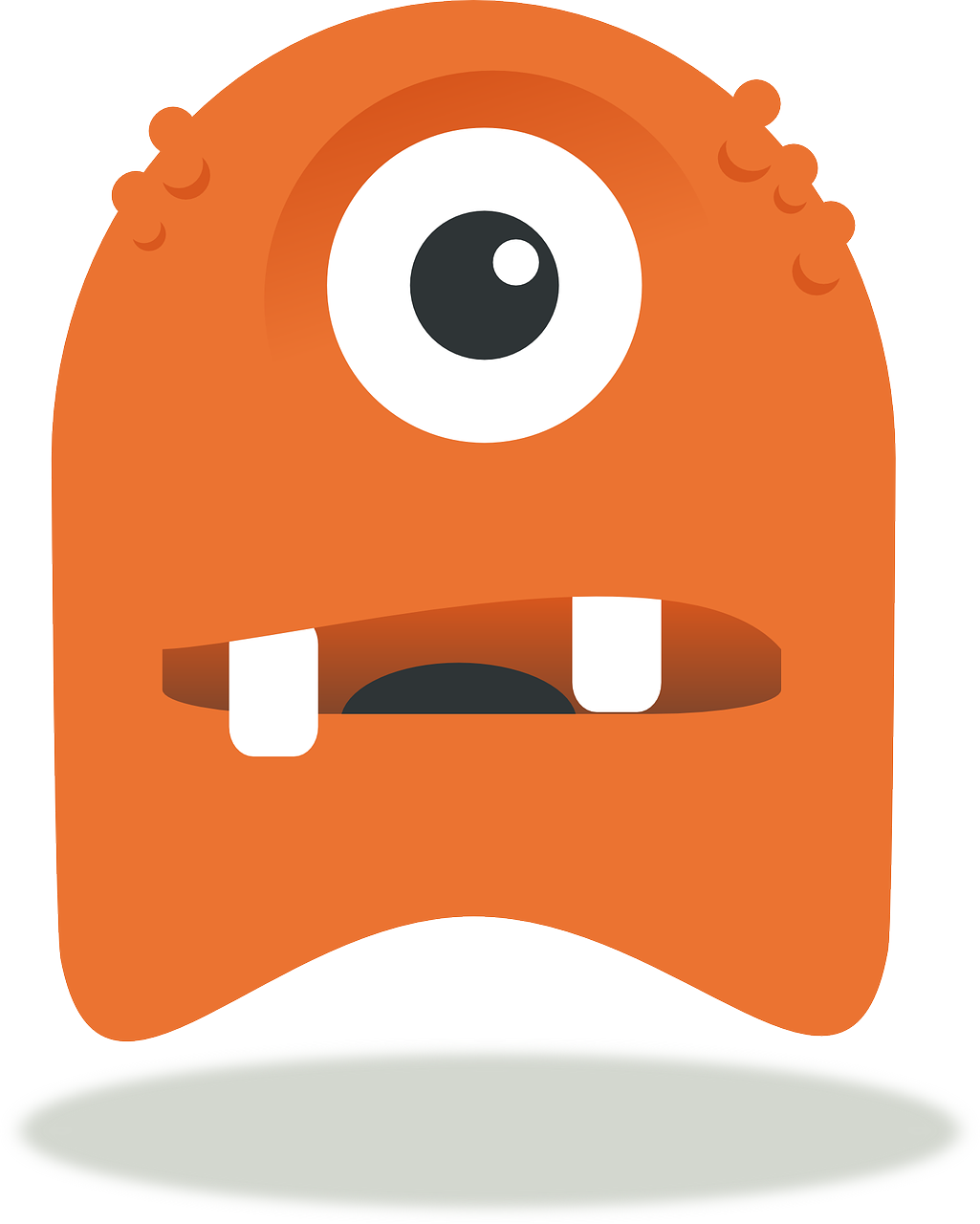 Pac-Man Clyde (Orange) Ghosts