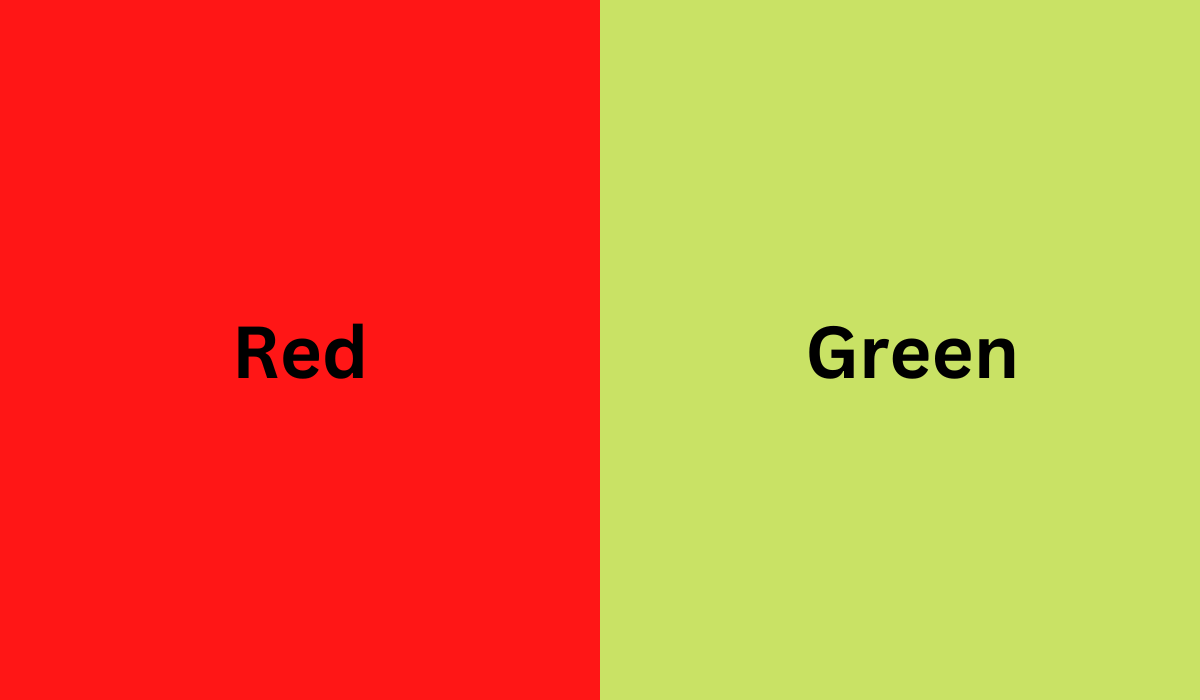What Color Does Red And Green Make