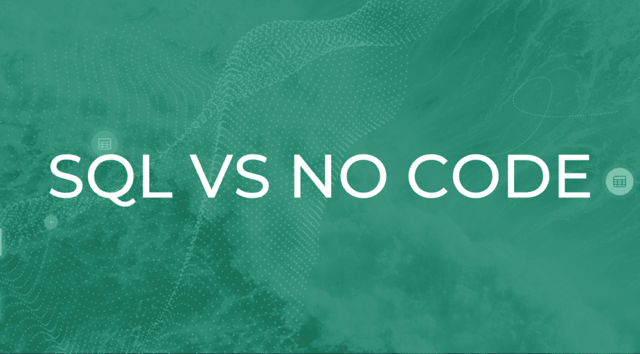 SQL vs. No Code