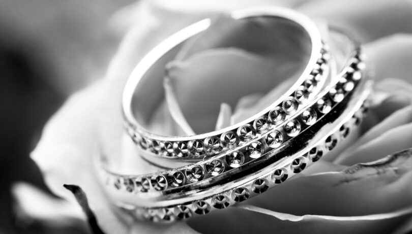 black and white close up jewellery jewelry