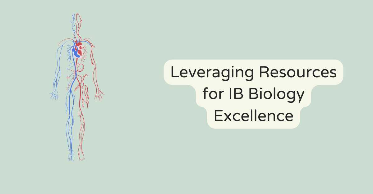 Leveraging Resources for IB Biology Excellence
