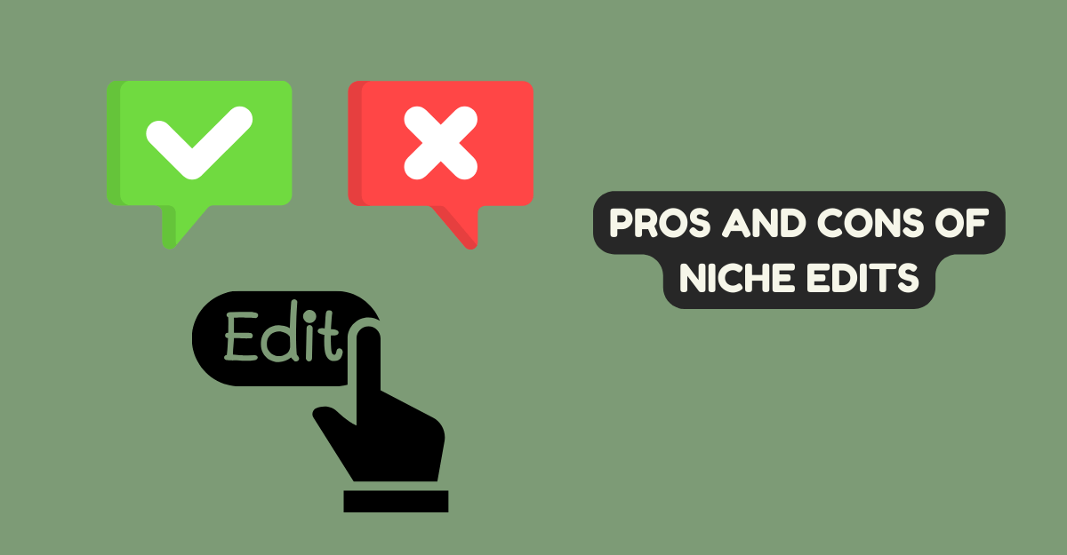 Pros and Cons Of Niche Edits