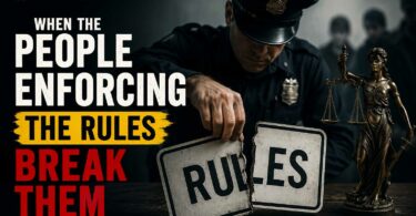 When the People Enforcing the Rules Break Them